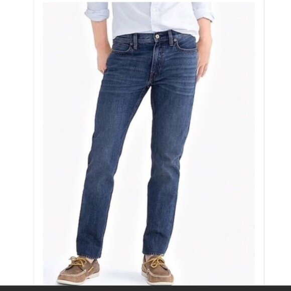 J. Crew Jeans The Sutton Straight Leg Blue Denim Sz 30 x 32 - Picture 1 of 7